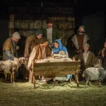 Castellazzo de Stampi - Accensione presepe