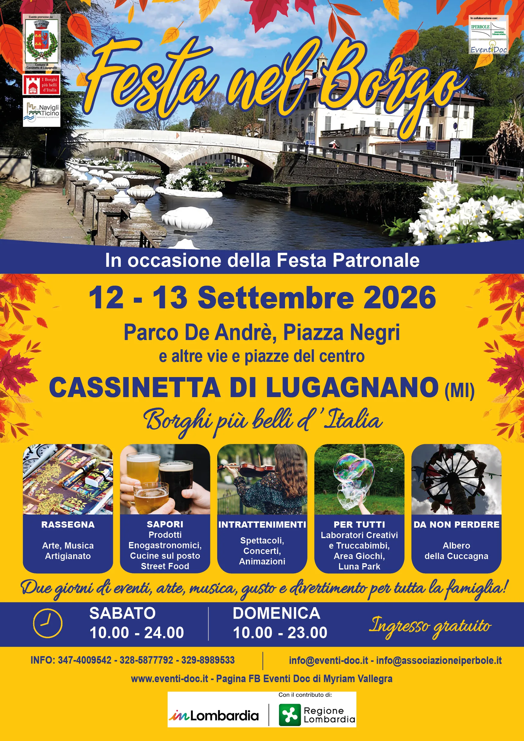 CASSINETTA DI L. > FESTA NEL BORGO