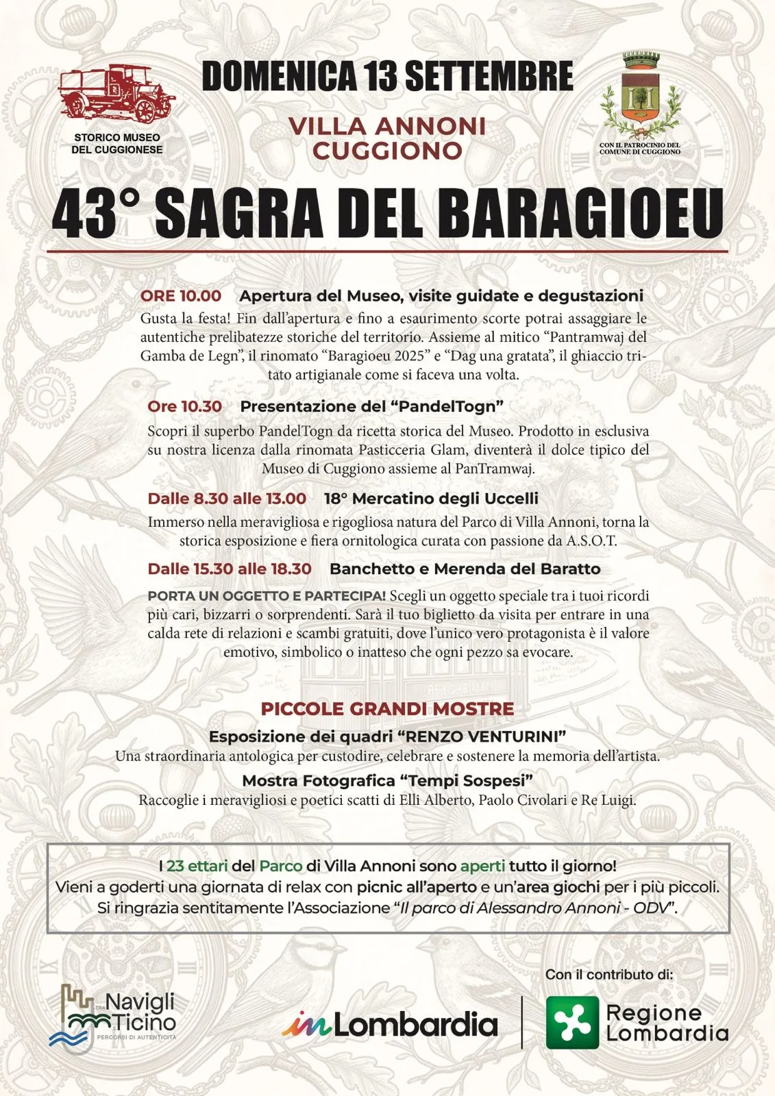 CUGGIONO > 43° SAGRA DEL BARAGIOEU